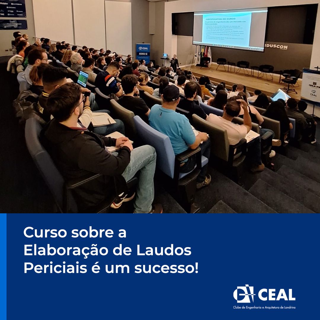 Curso sobre a Elaboração de Laudos Periciais é um sucesso!